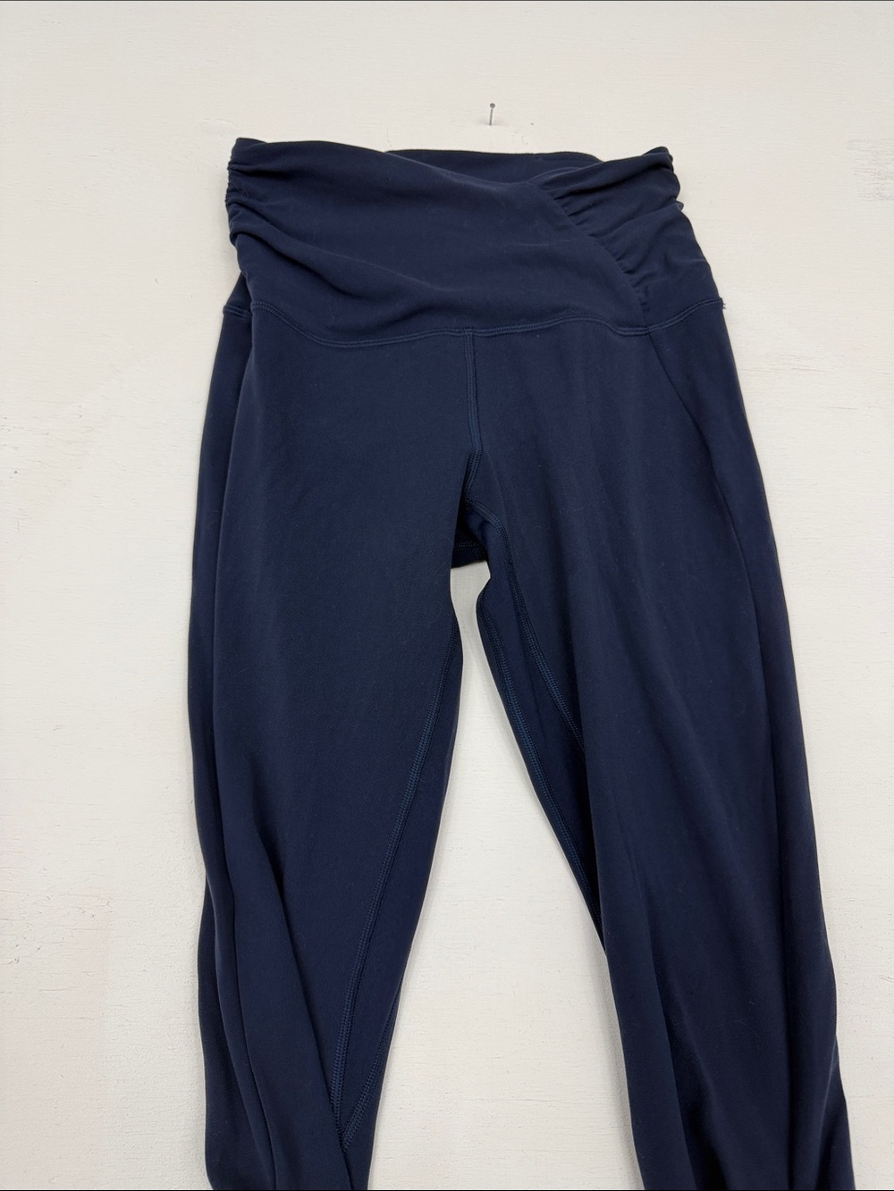 Lululemon Align Navy Ruched High-Waist Leggings